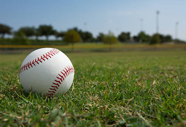 istock Baseball in the Outfield 184691190