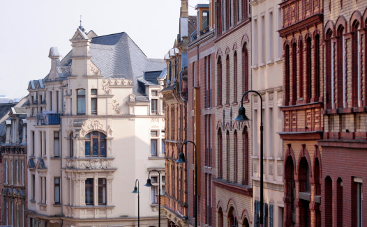 LIlle, France - May 4, 2022; old street in Lille