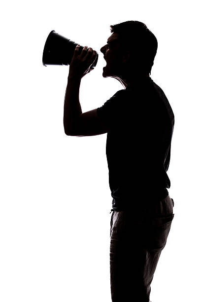 istock Man yelling in a megaphone 184695117