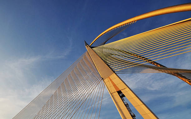 istock Details of Modern Bridge 184695702