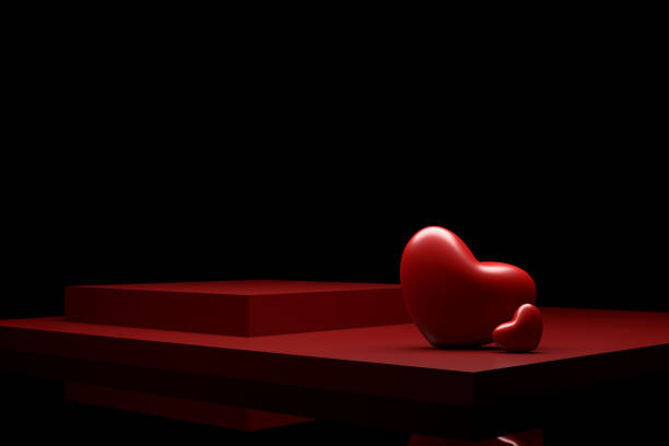 istock Happy Valentine's Day Background 3D Illustration 1846957438