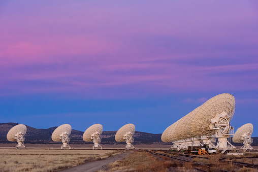 Very Large Array Radio Telescope near Magdelena, New Mexico
