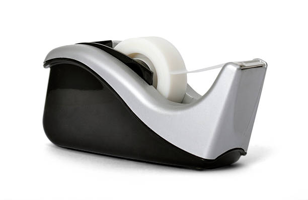 istock Angled view of sticky tape dispenser 184700274