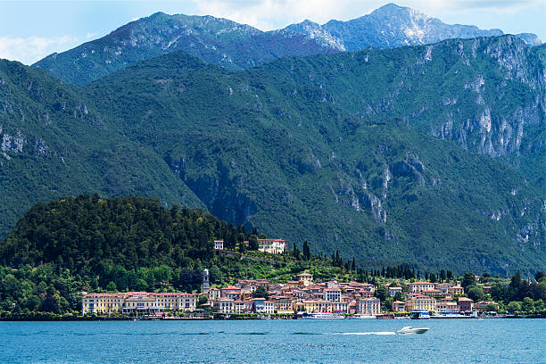 Bellagio, Lake Como, Italy stock photo
