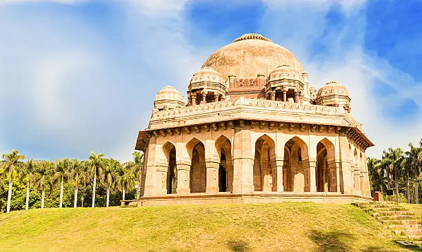 Tomb of Mohammed Shah, Lodhi Gardens, New-Delhi
