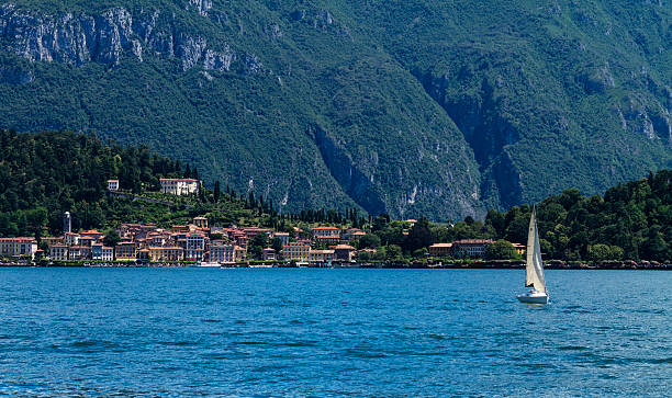 Bellagio, Lake Como, italy stock photo