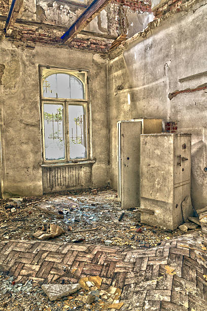 istock Ruins of German police headquarters 184701896