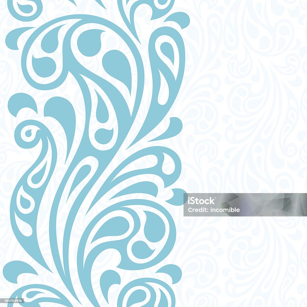 Water Splash Seamless Waves Abstract Pattern Stock Illustration ...