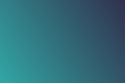 Diagonal stripes pattern background with dark blue and green gradient. Gradient background with diagonal lines. Vector illustration.