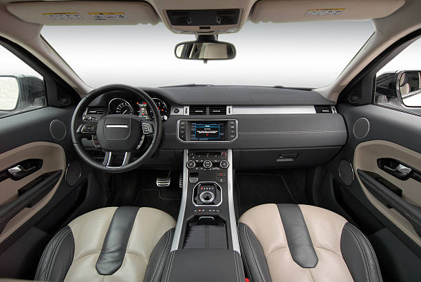 car interior - sicherheitsgurt teil eines fahrzeugs stock-fotos und bilder