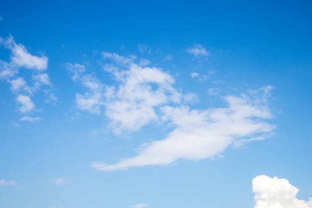 istock The sky is clear with a few clouds in the morning. 1847088693