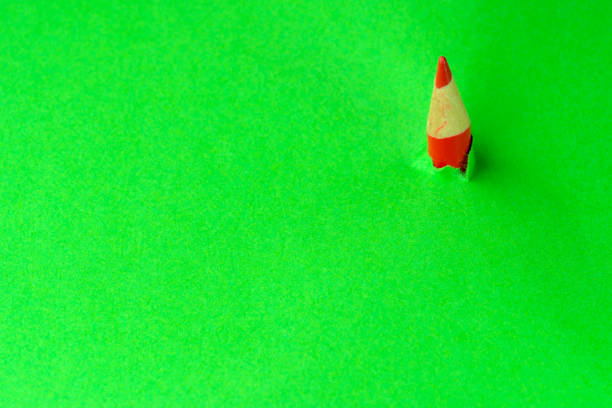 Yellow pencil eraser remove black line pencil on paper background copy space