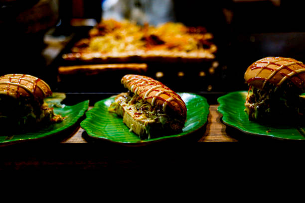 delicious Chicken Submarine sandwich and Burger