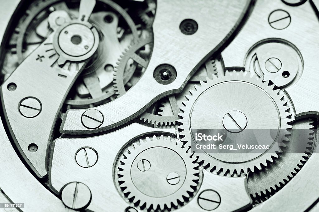 Clockwork Gear - Mechanism Stock Photo