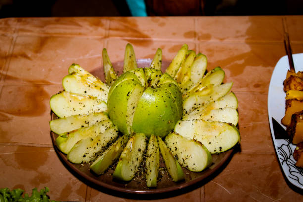 Sliced apple