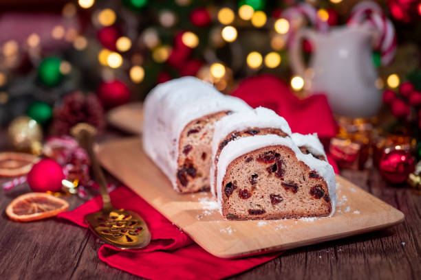 istock Traditional Christmas Stollen. 1847118866