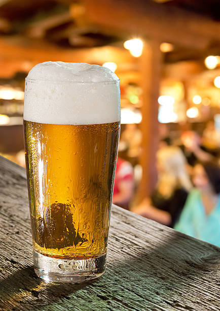 istock glass of beer in pub 184714422