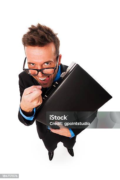 Inquisitive Fiscal Agent Knocking On Your Door Stock Photo - Download Image Now - Adult, Briefcase, Business