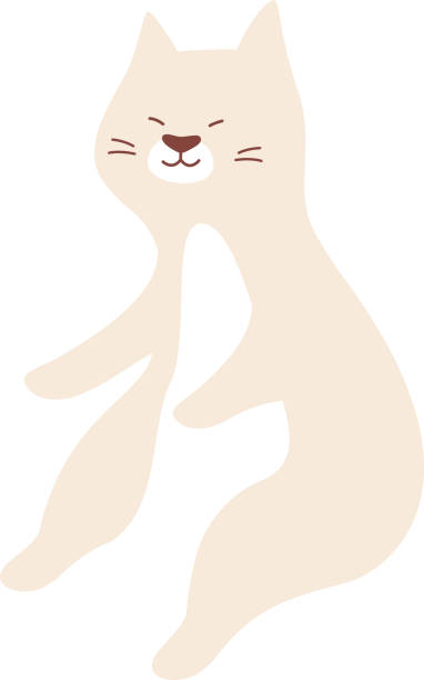 illustrations, cliparts, dessins animés et icônes de elements_couple_of_cute_cats - purebred cat illustrations