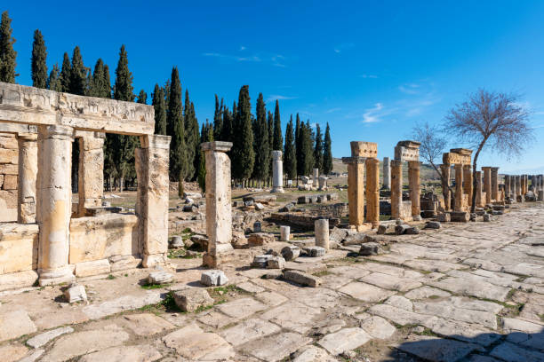 istock Latrine and Frontinus gate of Hierapolis. Denizli, Turkey 1847179649