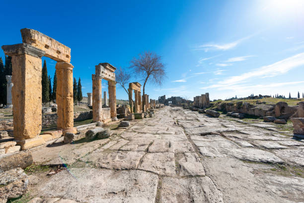 istock Latrine and Frontinus gate of Hierapolis. Denizli, Turkey 1847180611