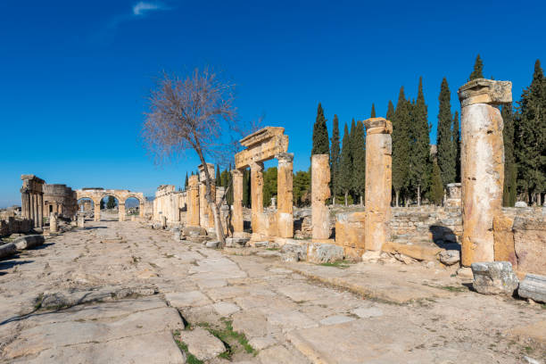 istock Latrine and Frontinus gate of Hierapolis. Denizli, Turkey 1847181969