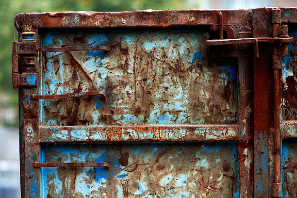 Rusty Container Panel 510+ Cargo Container Rusty Door Rust Stock Photos, Pictures & Royalty ...