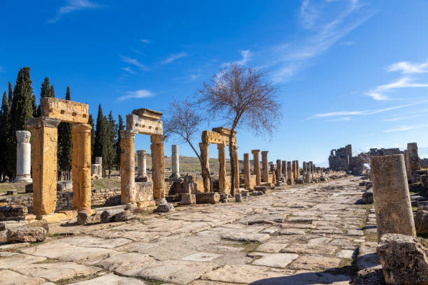 istock Latrine and Frontinus gate of Hierapolis. Denizli, Turkey 1847195109