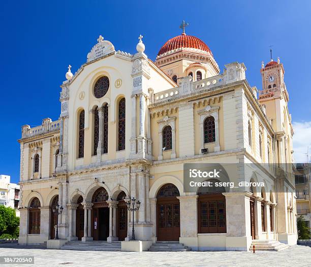 Kościół Agios Minas - zdjęcia stockowe i więcej obrazów Architektura - Architektura, Bez ludzi, Budynek z zewnątrz