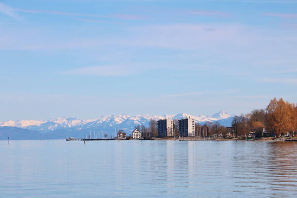 istock Lake Constance and Alps Mountain in Winter 1847231308
