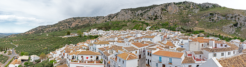White village Zuheros Cordoba, Spain