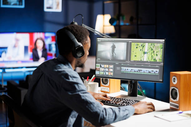 istock African american editor working on video montage 1847249053