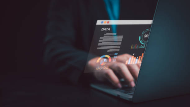 istock Business people use computers to analyze business and manage corporate data, business analytics with charts, metrics and KPIs to improve organizational performance, marketing, financial organization strategy. 1847309979