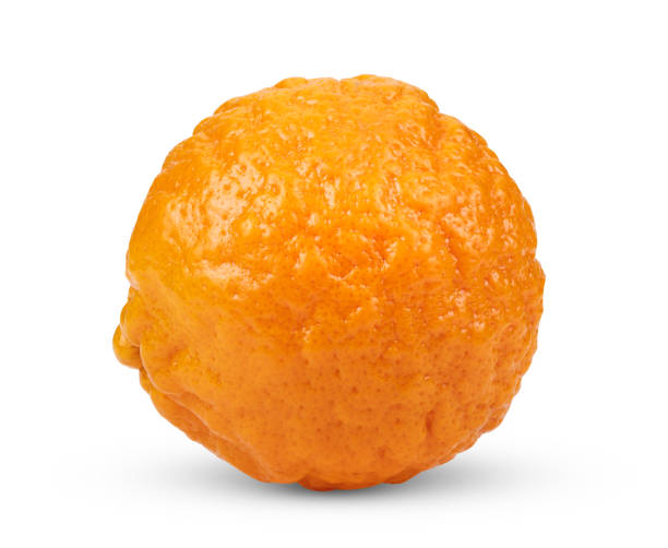 istock Tangerines orange isolated on white background 1847344248