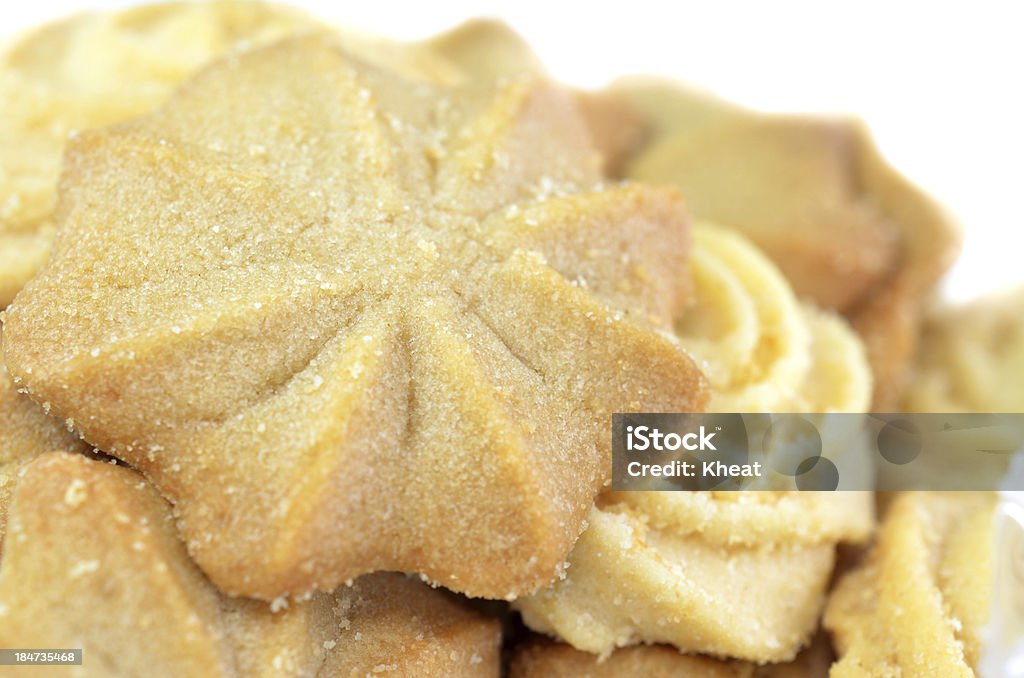 butter cookies Homemade butter cookies closeup Baking Stock Photo