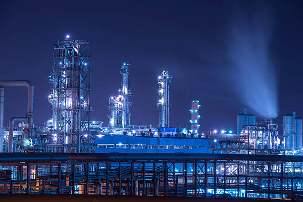 istock Refinery industrial plant with Industry boiler 184735620