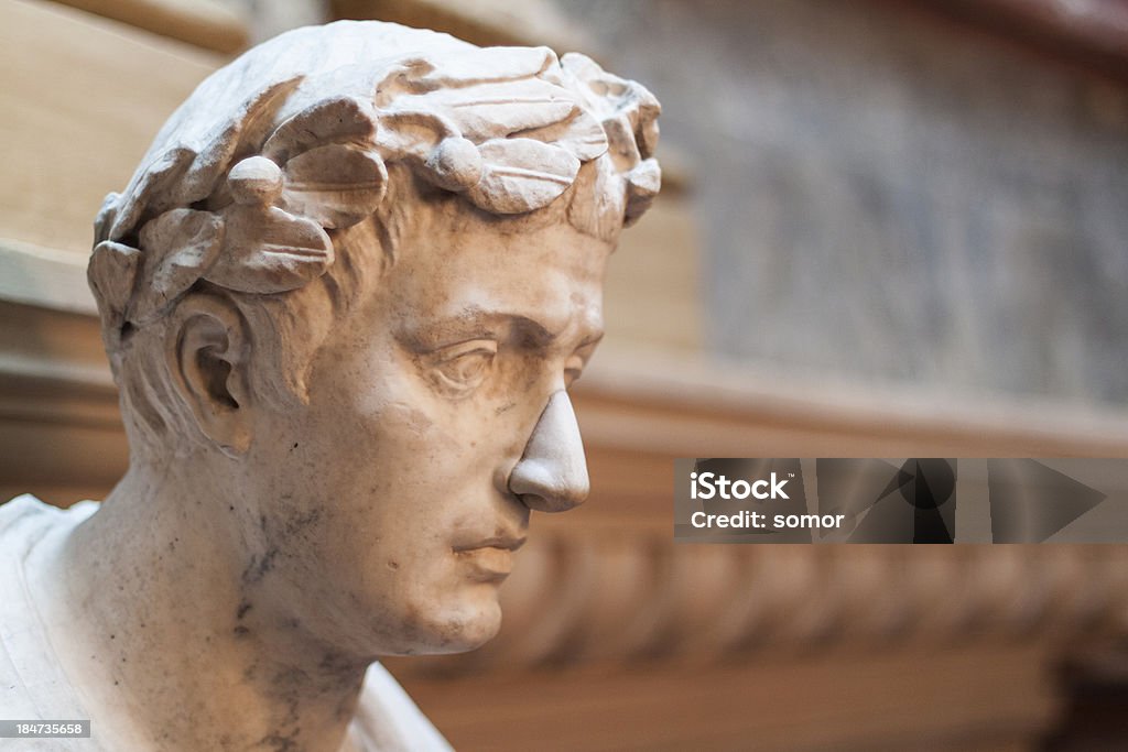 Roman Statua - Foto stock royalty-free di Close-up