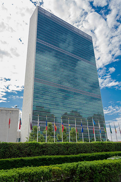 United Nations Headquarters (New York,USA). Shooting Location: Manhattan, New York