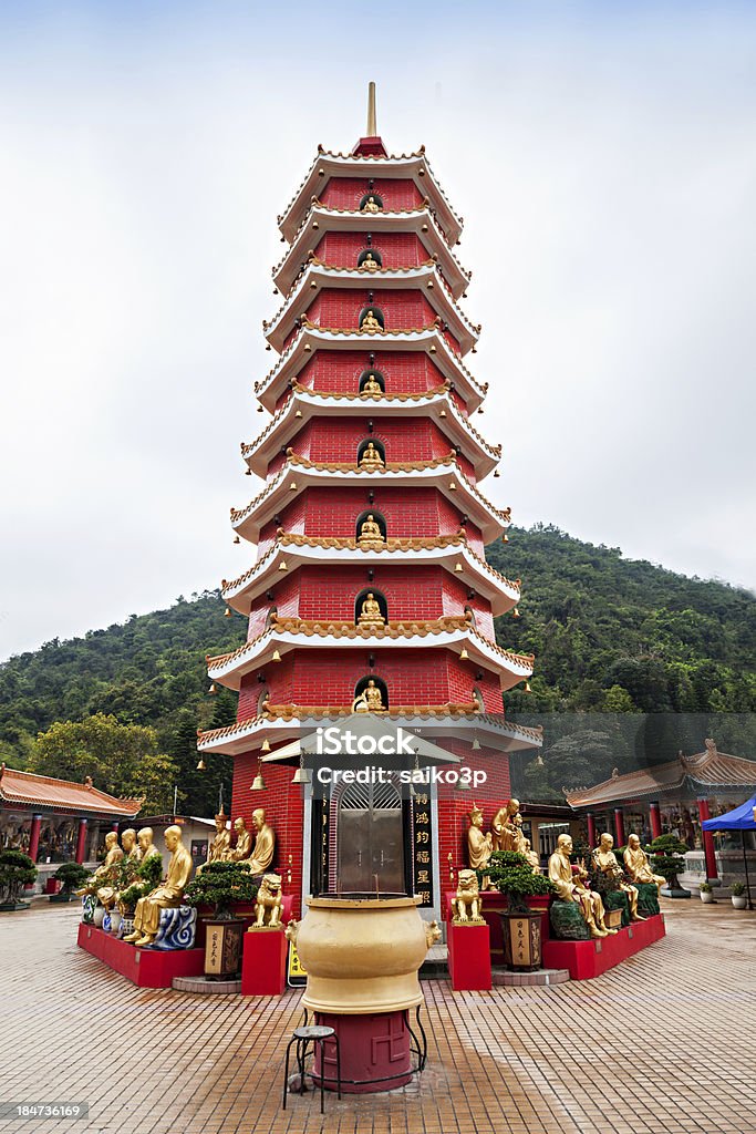 Ten Thousand Buddhas Kloster - Lizenzfrei Architektur Stock-Foto