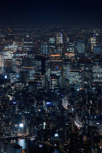 istock Night views of the metropolitan from observation 1847377018