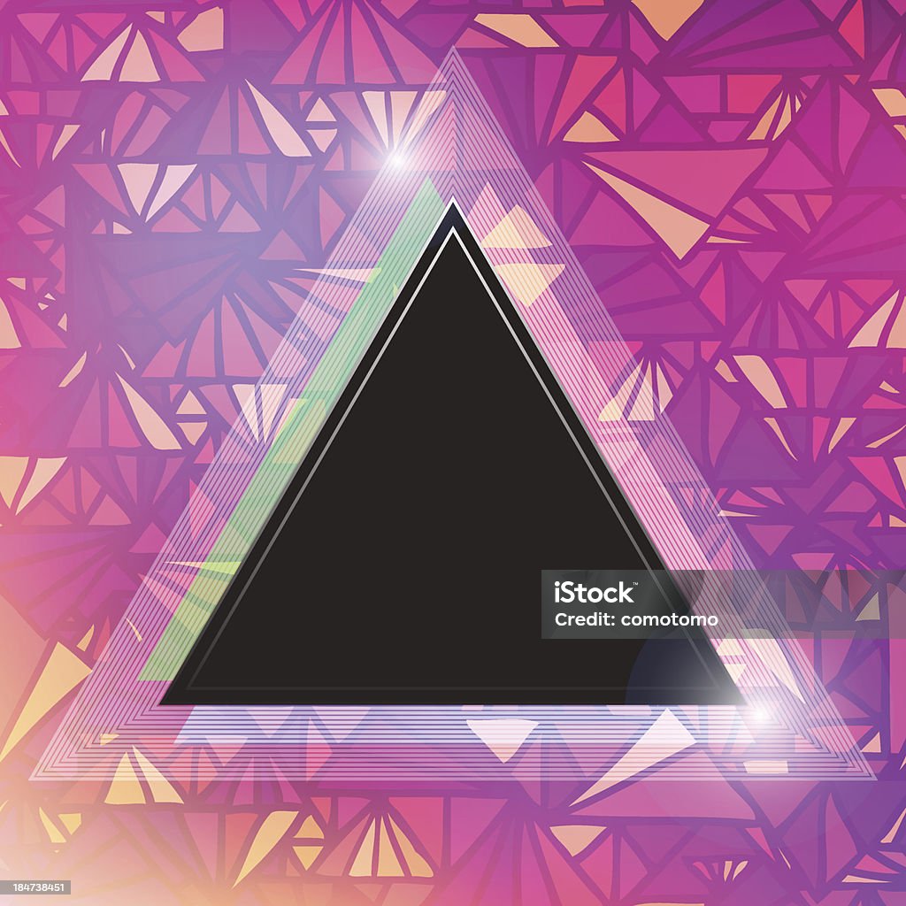 Triangular Space Design Stock Illustration - Download Image Now ...