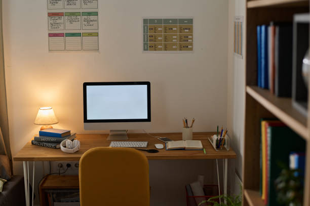 istock Workplace of teenager with computer 1847405100