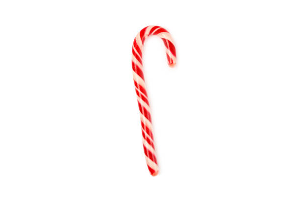 istock Candy cane isolated on white background. Christmas sweets. Christmas candy. New Year. A traditional sweet gift for the Christmas tree. Holiday concept. 1847431002