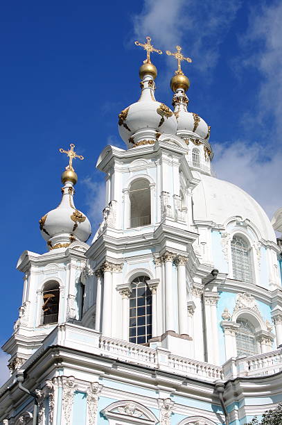 istock Domes of Smolny Cathedral 184744149