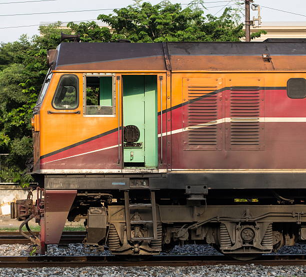 istock Diesel Locomotive, Train in Thailand 184744178