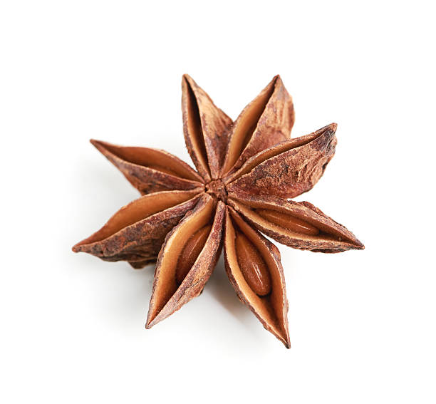 istock Star anise isolated on white background 184744851