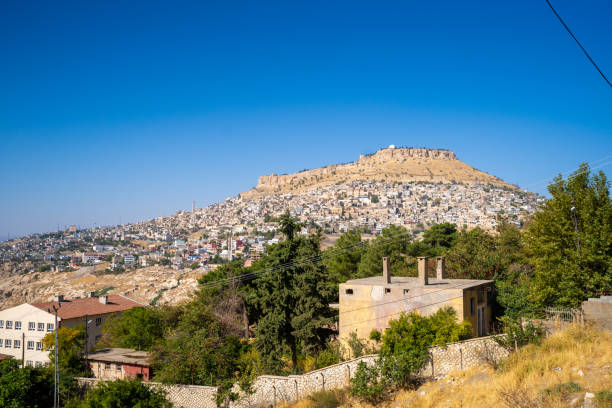 istock Mardin old city and sky view. 1847492059