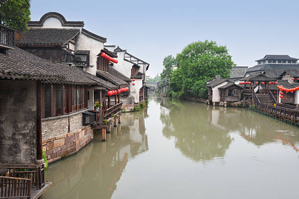 istock Beautiful Chinese water town 184753325