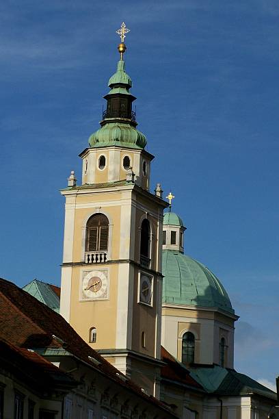 istock St. Nicholas Cathedral, Ljubljana 184754030