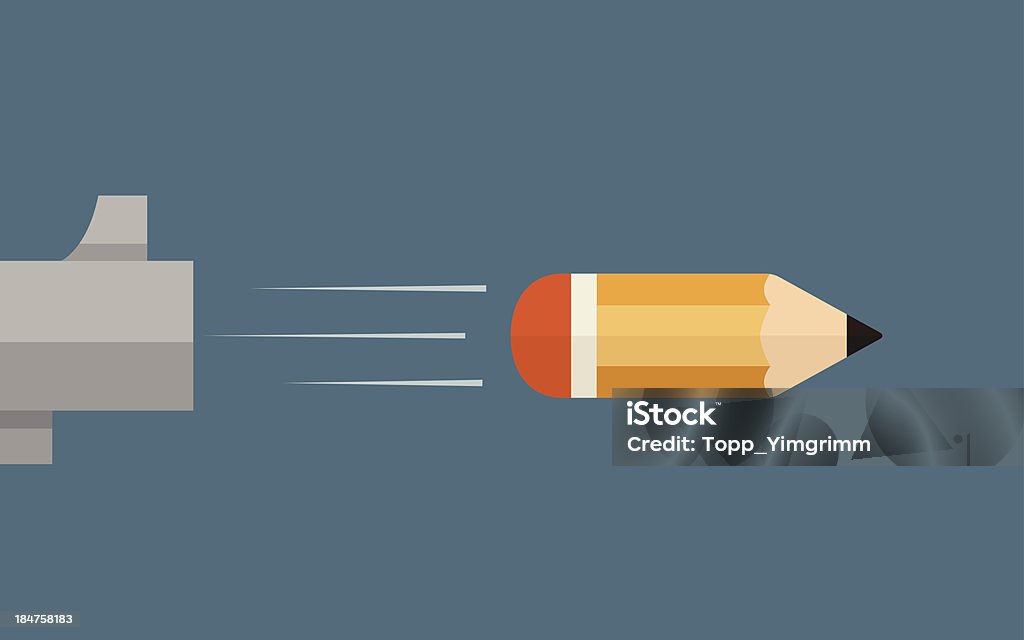 Creative Bullet Sign Creative Bullet Stock Illustration - Download Image Now - Business ...